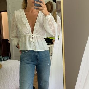 Abercrombie & Fitch Sheer Top